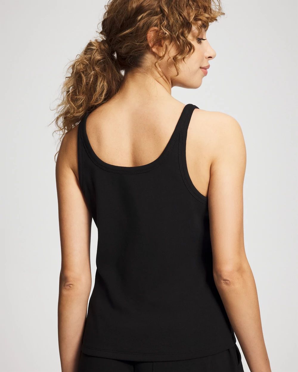 Slim Fit Pajama Tank click to view larger image.