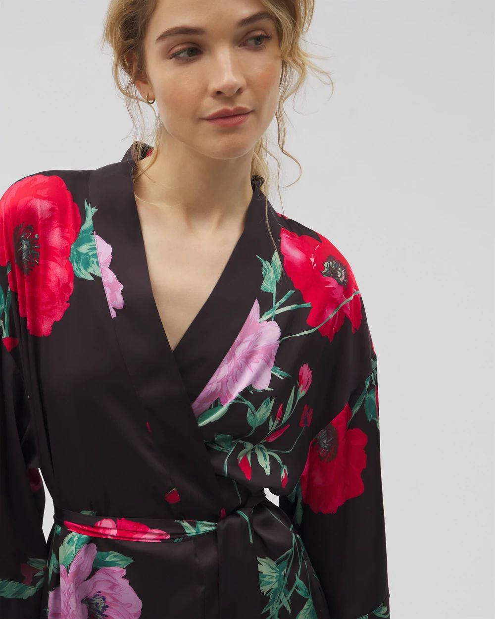 Satin Long Robe
