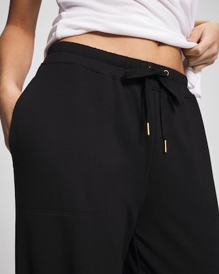 Essential Terry Straight Leg Pants click to view larger image.