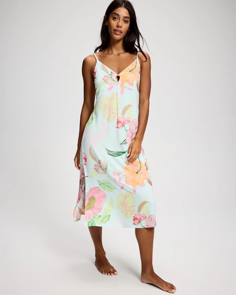 Cool Nights Keyhole Gown