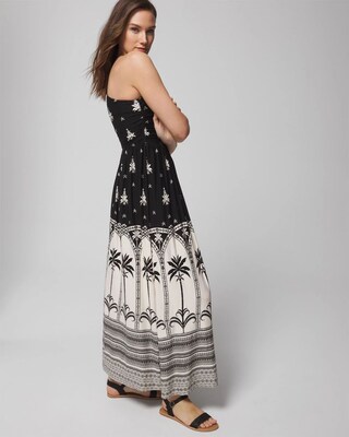 One-Shoulder Knot Maxi