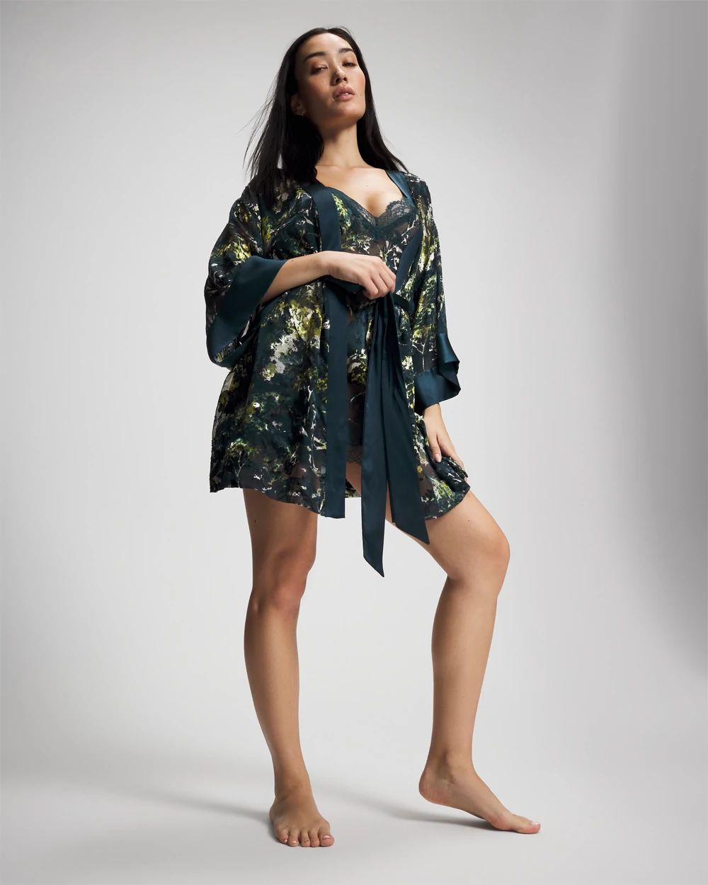 Soma’s Sexiest Silk Burnout Robe