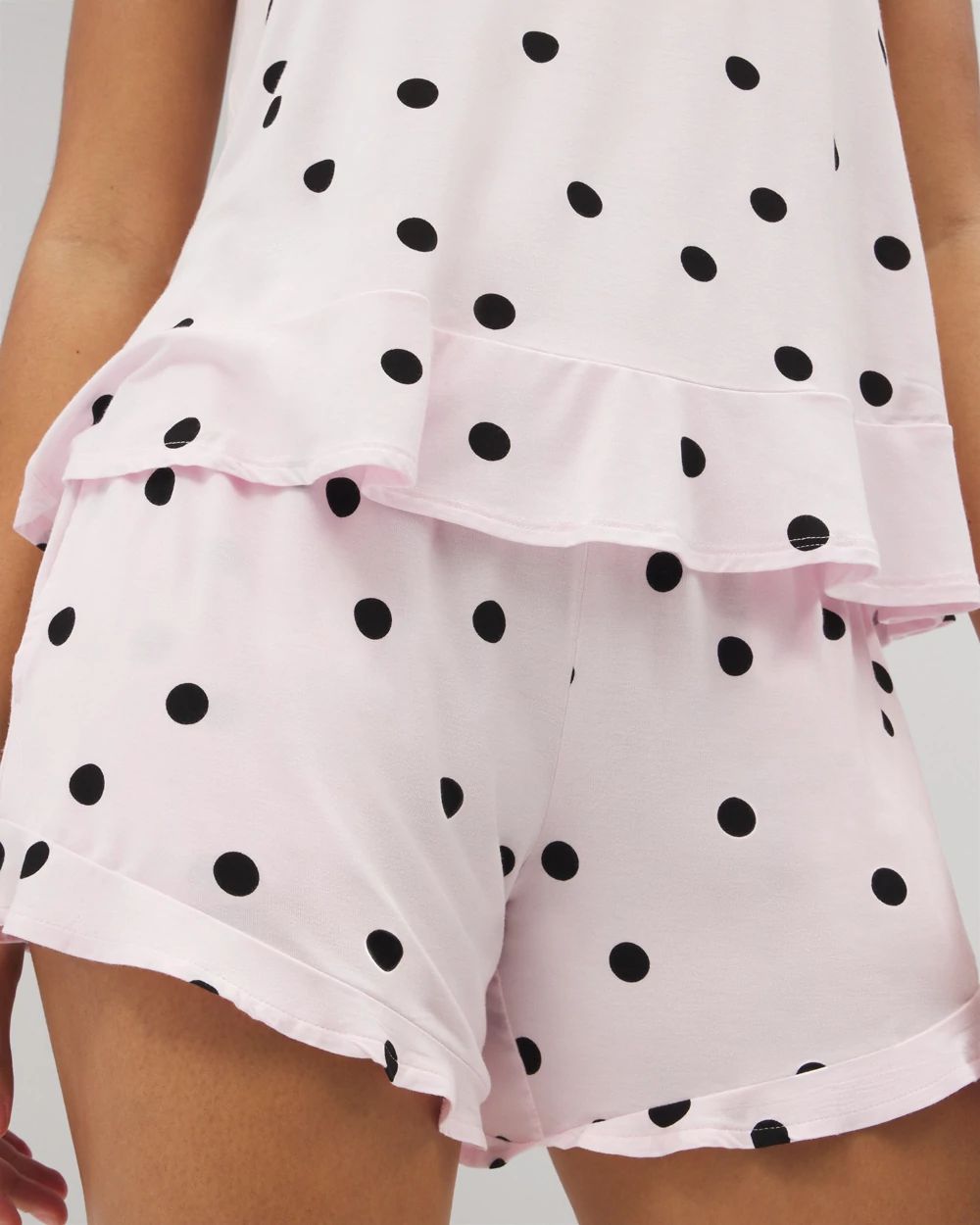 Cool Nights Ruffle Pajama Tank