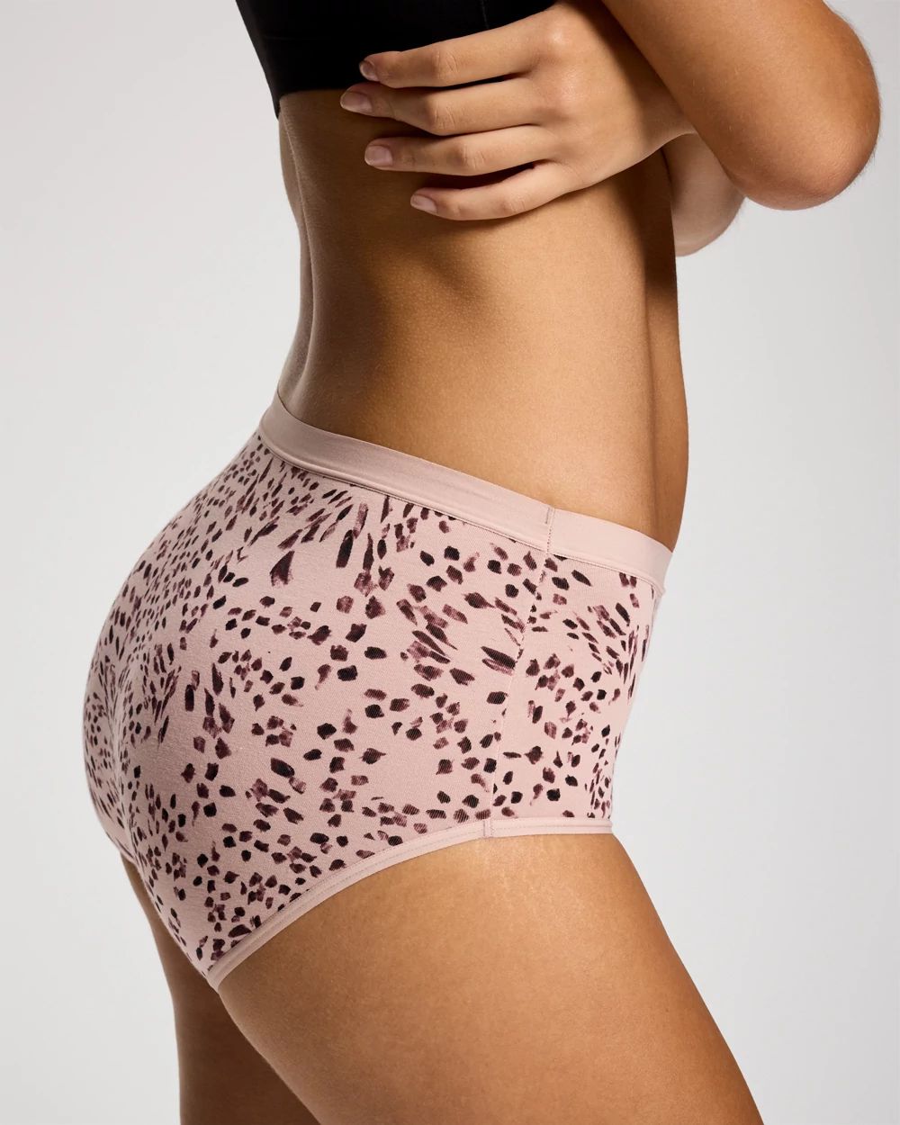Cotton Modern Brief Panty click to view larger image.