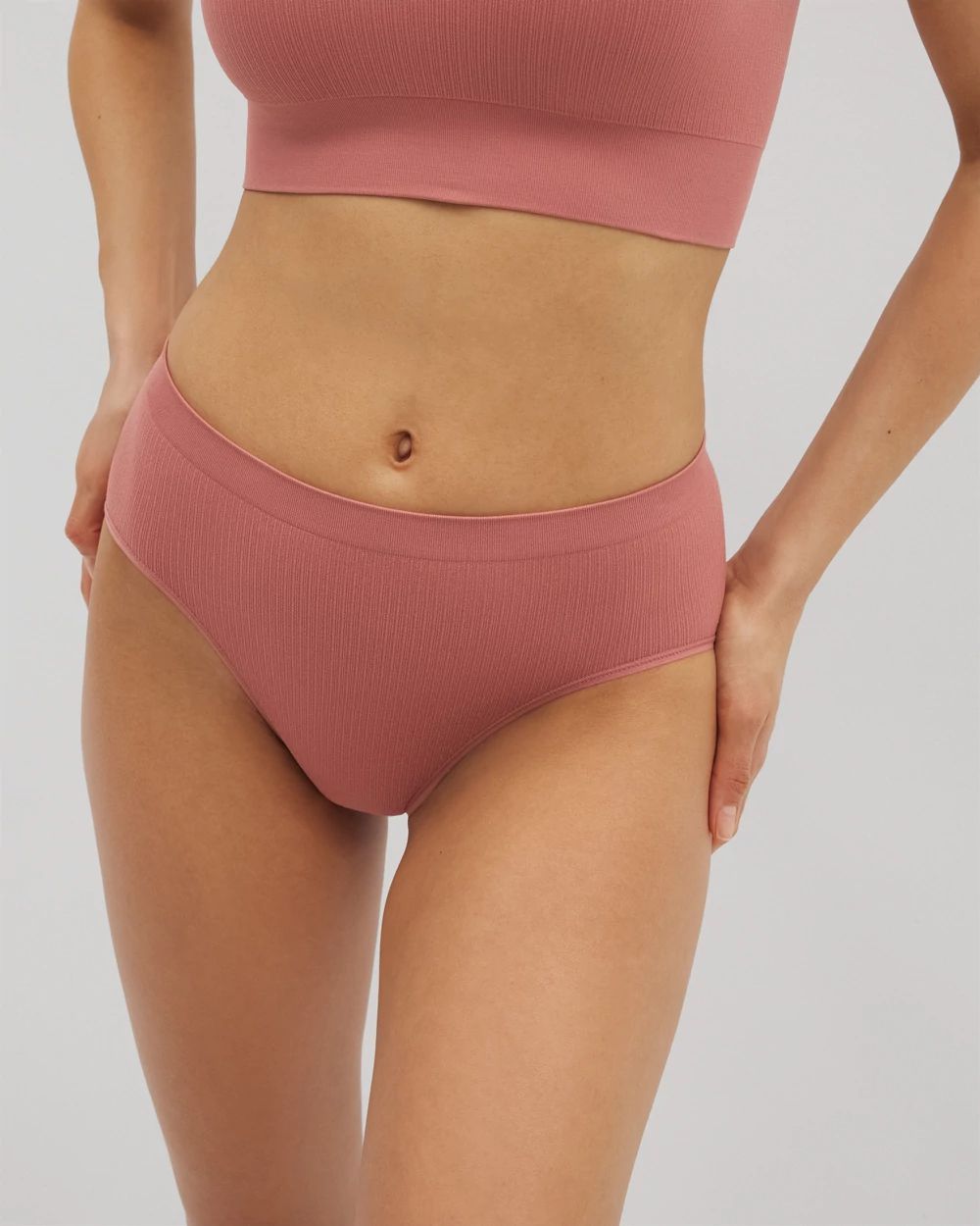 Seamless Rib Hipster Panty