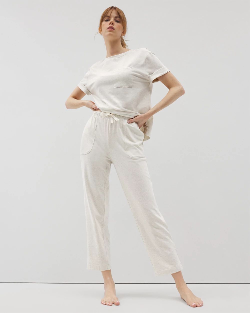 Most Loved Cotton Crop Pajama Pants