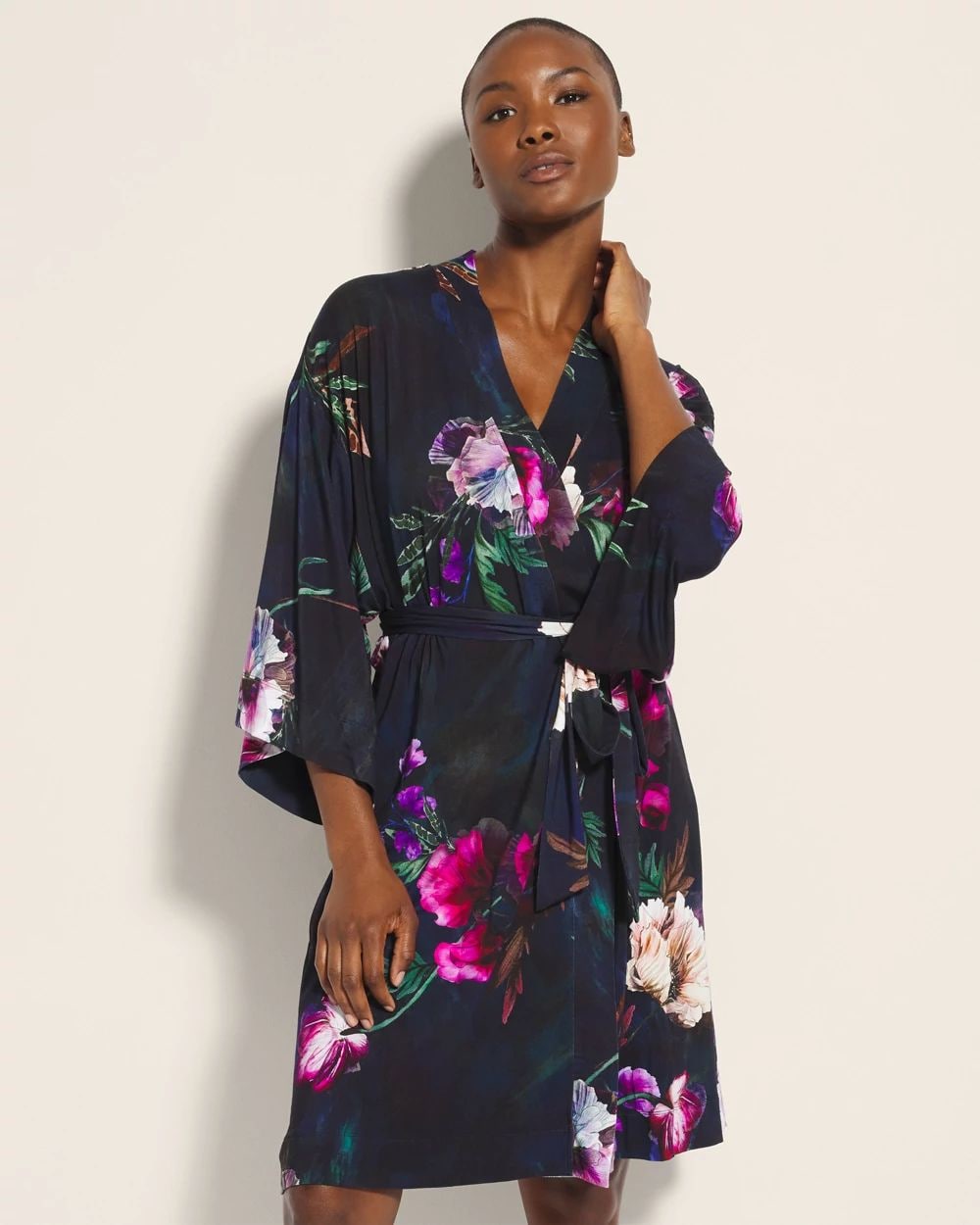 Cool Nights Short Robe