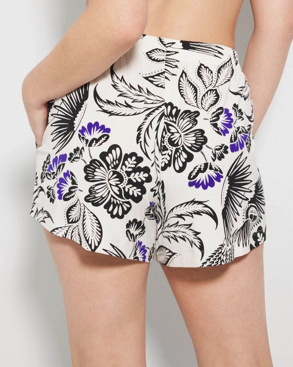 Cool Nights Smocked Waist Pajama Short