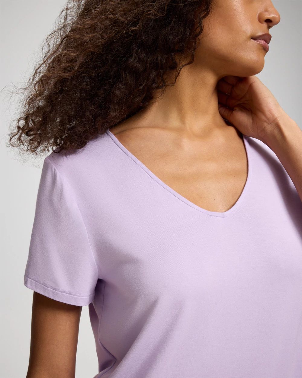 Short Sleeve Pajama Tee click to view larger image.