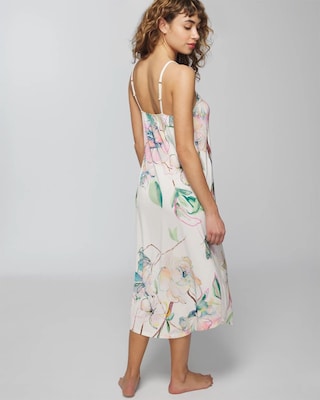 Tie-Front Midi Chemise