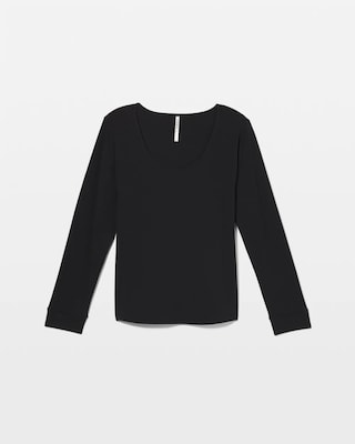 Long Sleeve Pajama Top click to view larger image.