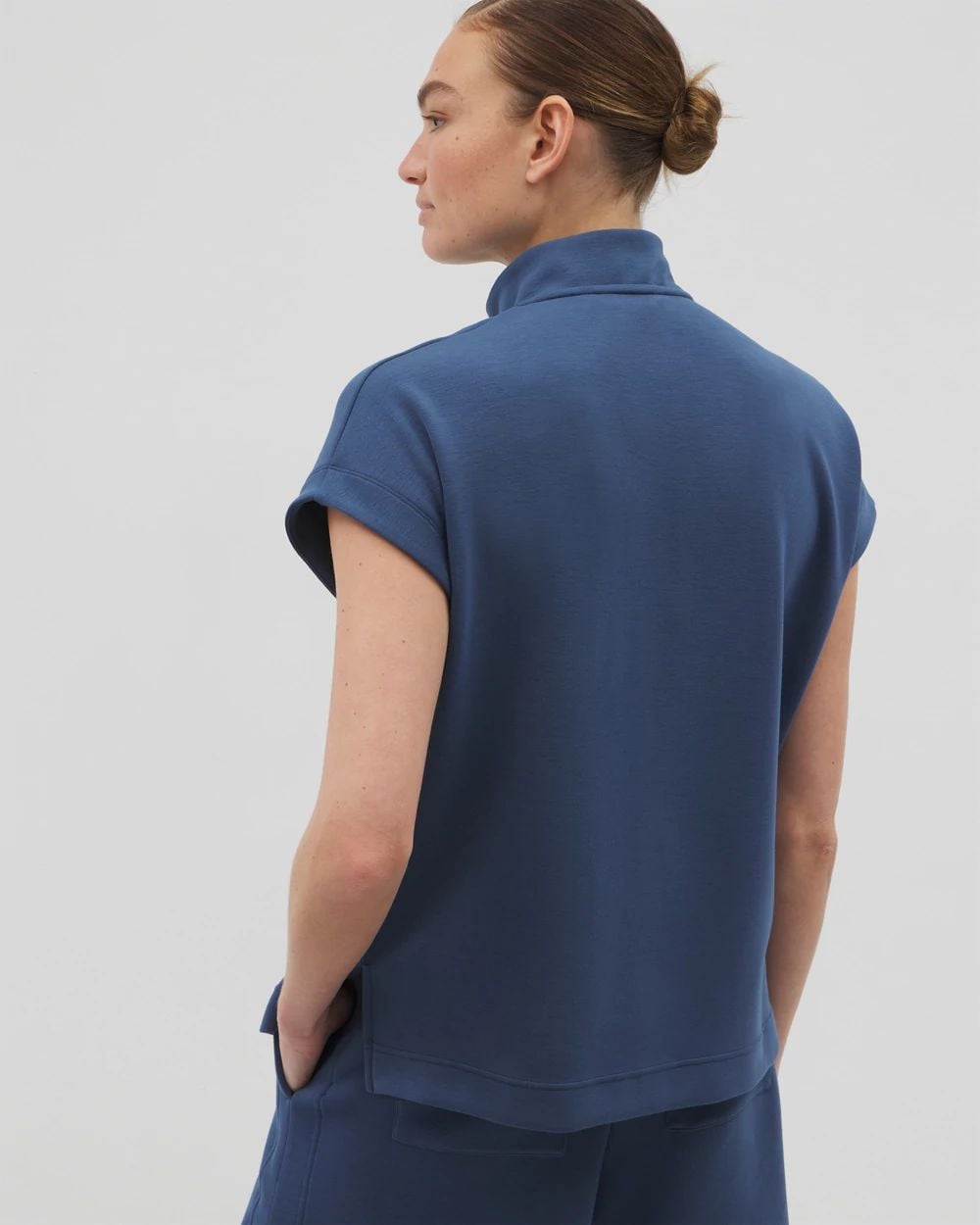 Luxe Modal Quarter Zip Top