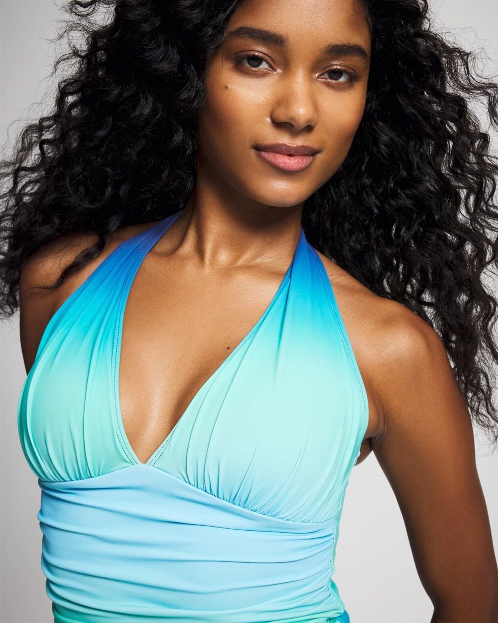 Bleu Rod Beattie Desert Mirage Halter Tankini Top