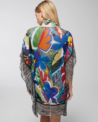 Bleu Rod The Mix Chiffon Caftan