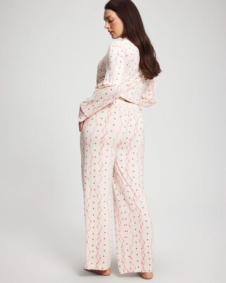 Printed Pajama Pants click to view larger image.