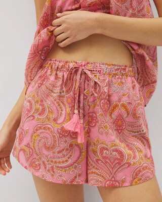 Cotton Voile Pajama Short