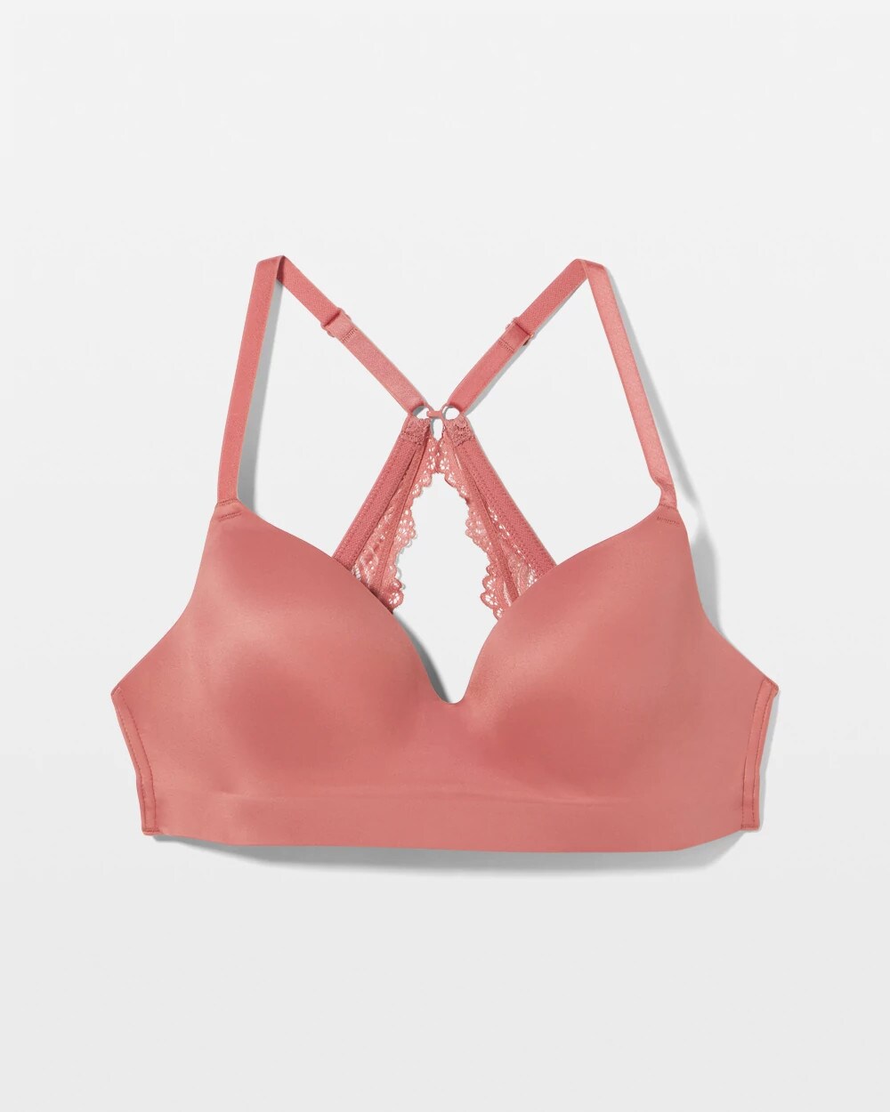 Luxe Wireless Bra with Lace Back