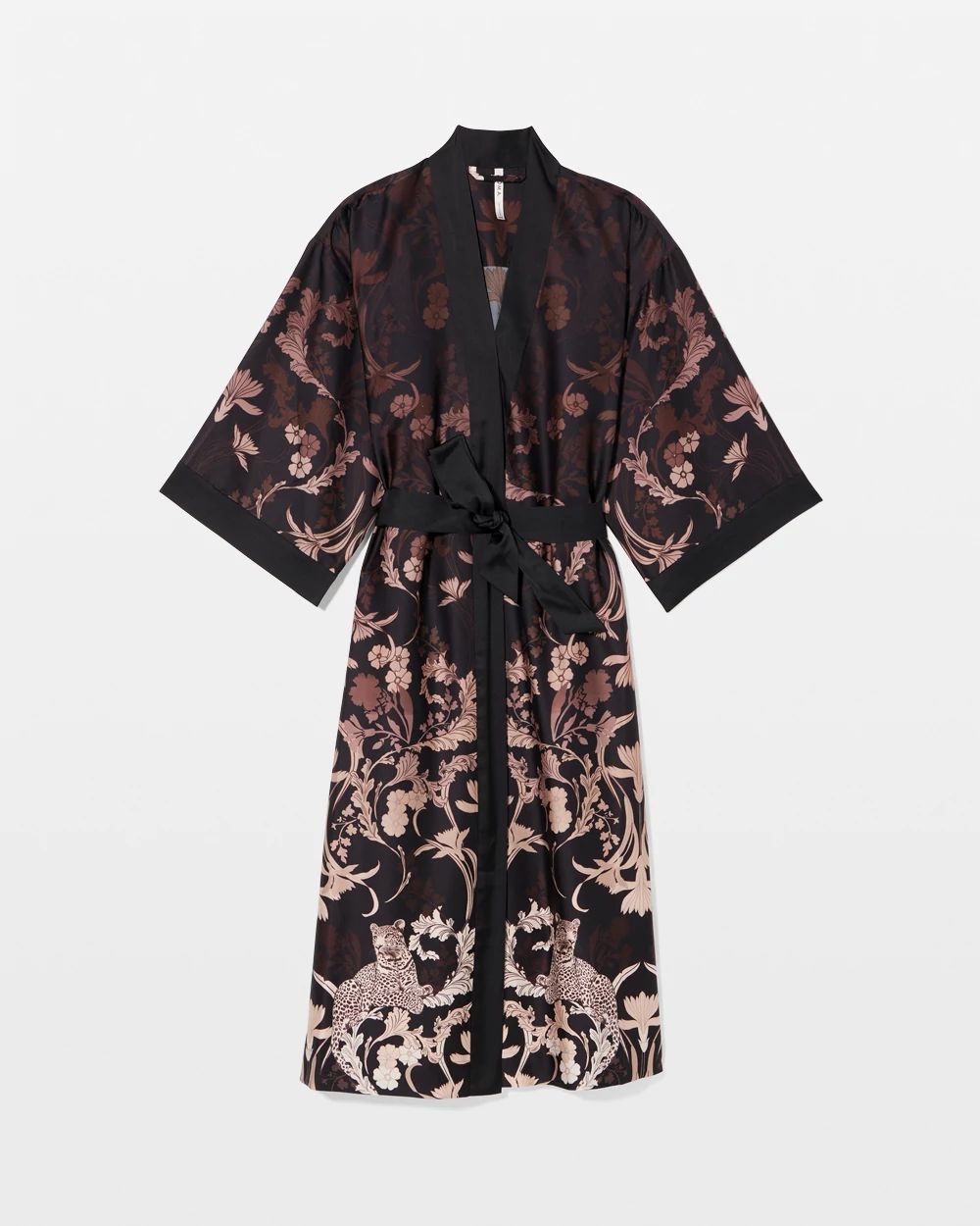 Satin Long Robe