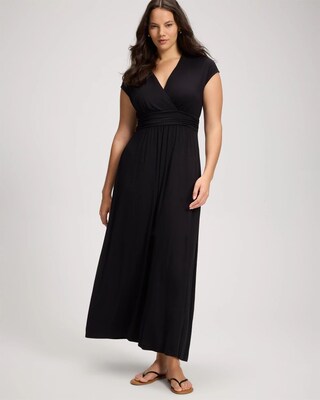 Serenity Cap Sleeve Maxi Bra Dress