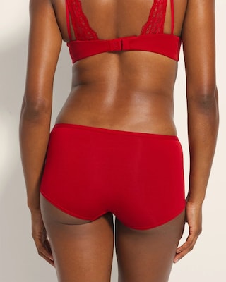 Boyshort Panty with Enchanting Lace click to view larger image.