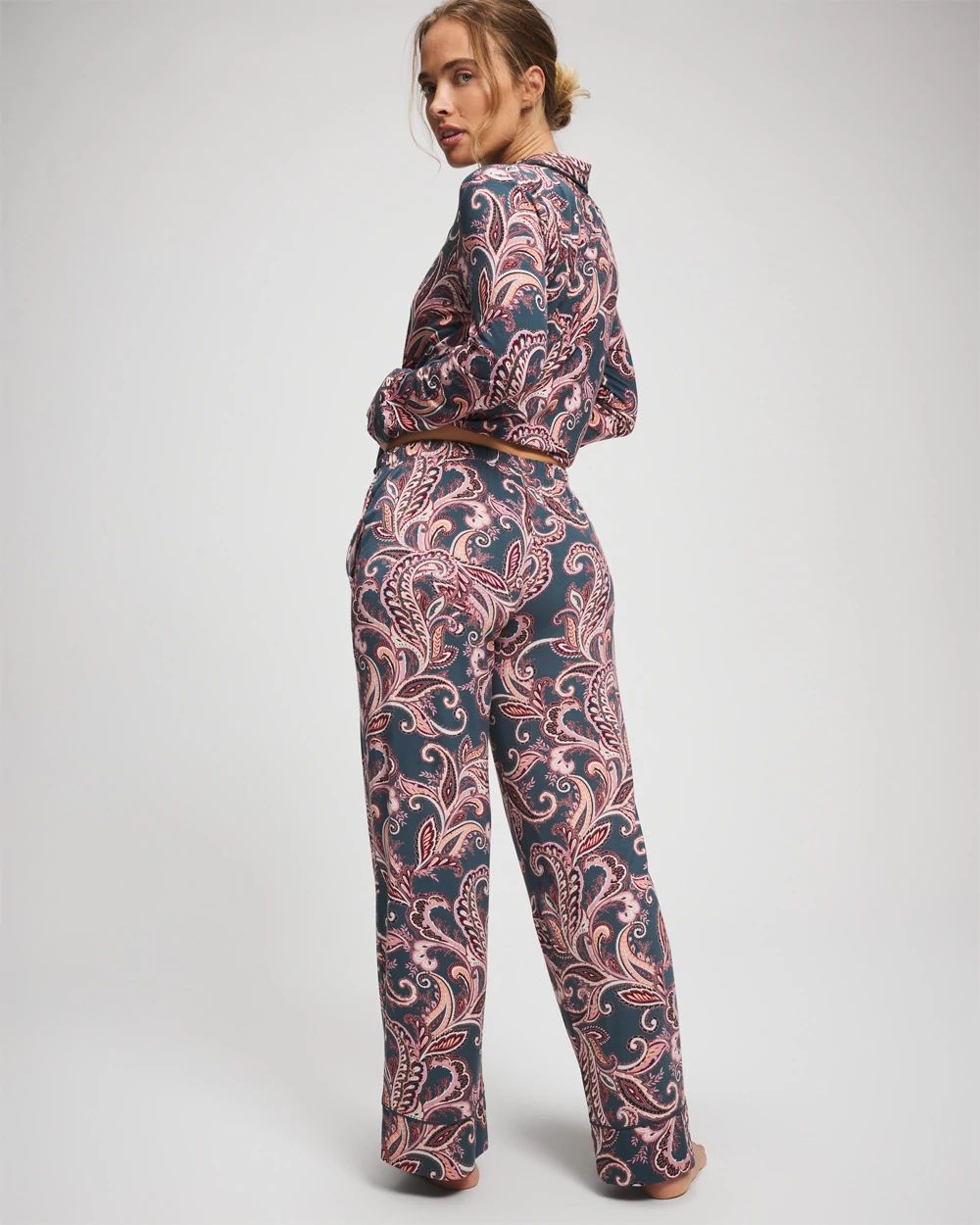 Printed Pajama Pant click to view larger image.
