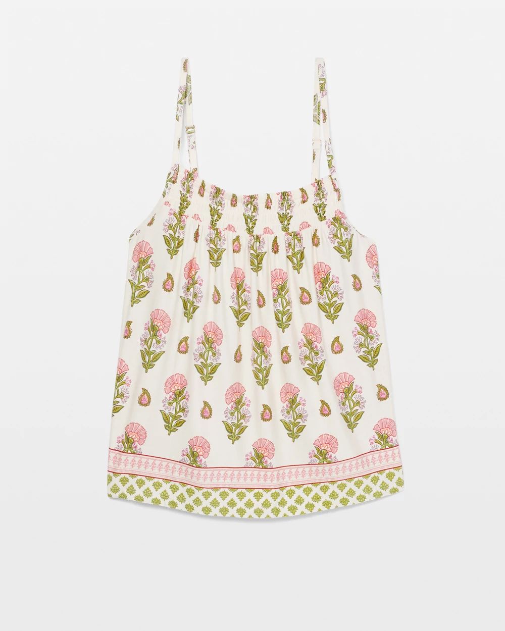 Cool Nights Smocked Pajama Cami