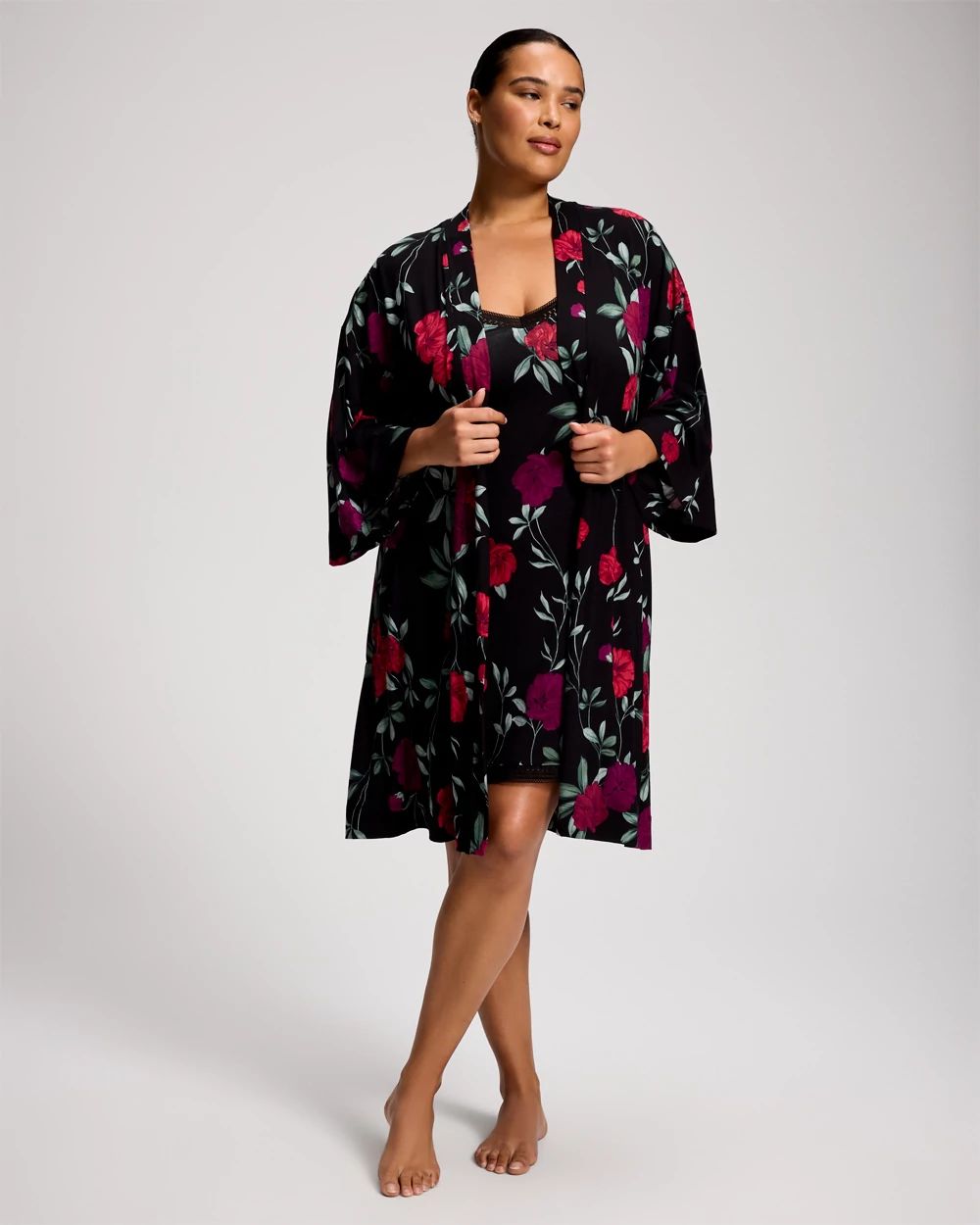 Cool Nights Short Robe