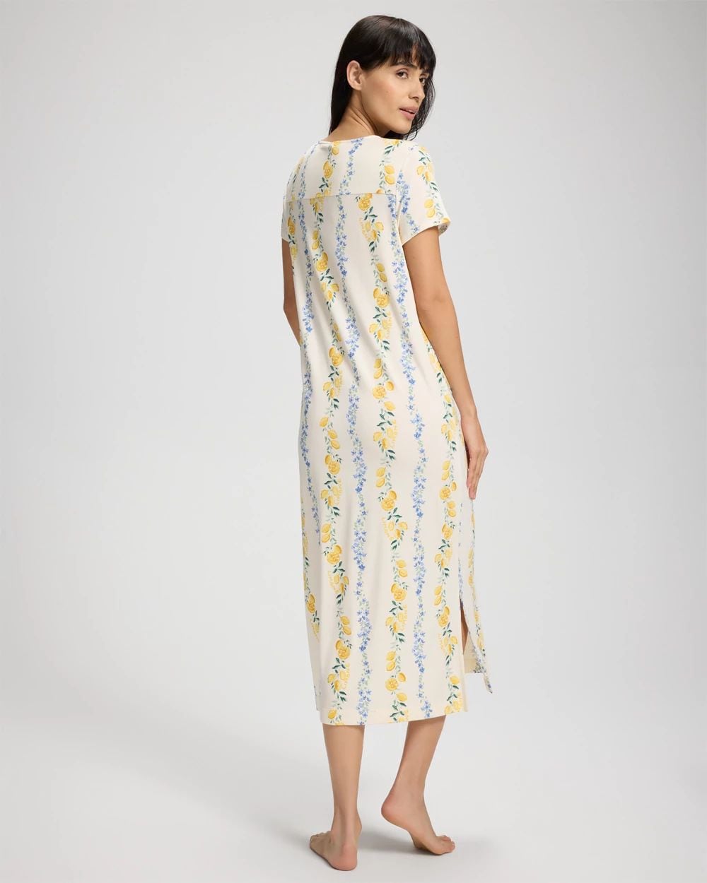Short Sleeve Long Sleepshirt click to view larger image.