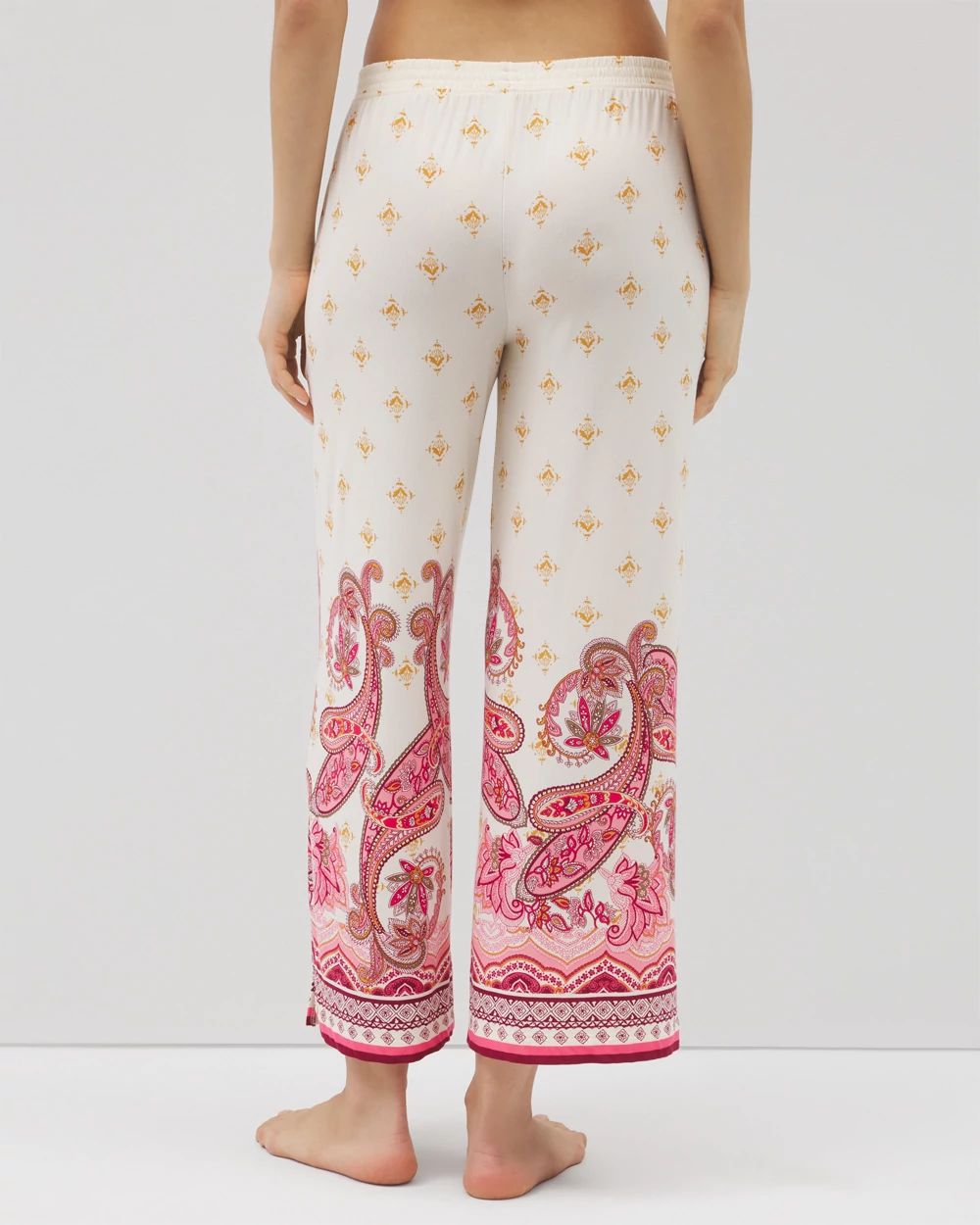Cool Nights Cropped Pajama Pants