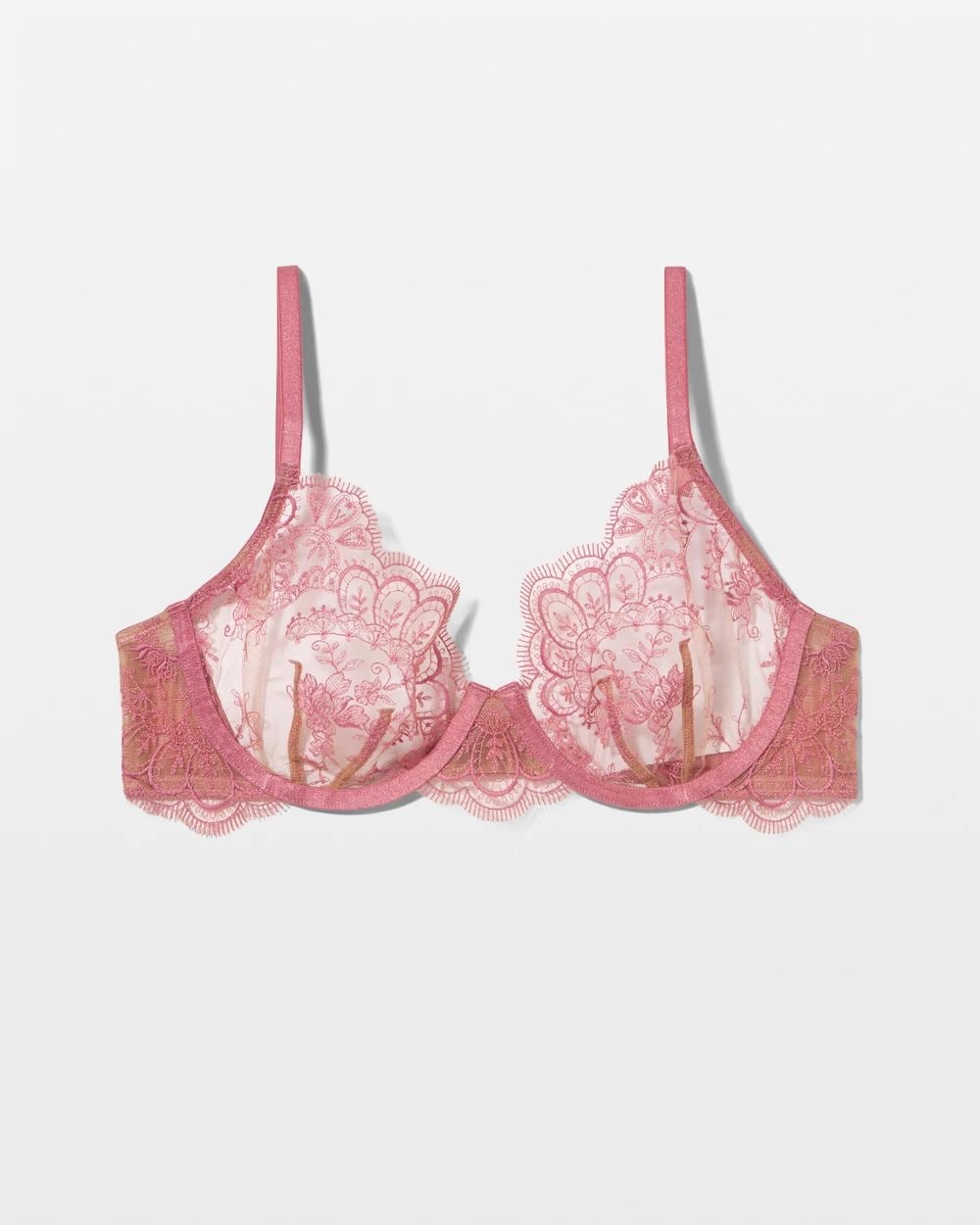 Tattoo Embroidered Perfect Coverage Bra click to view larger image.