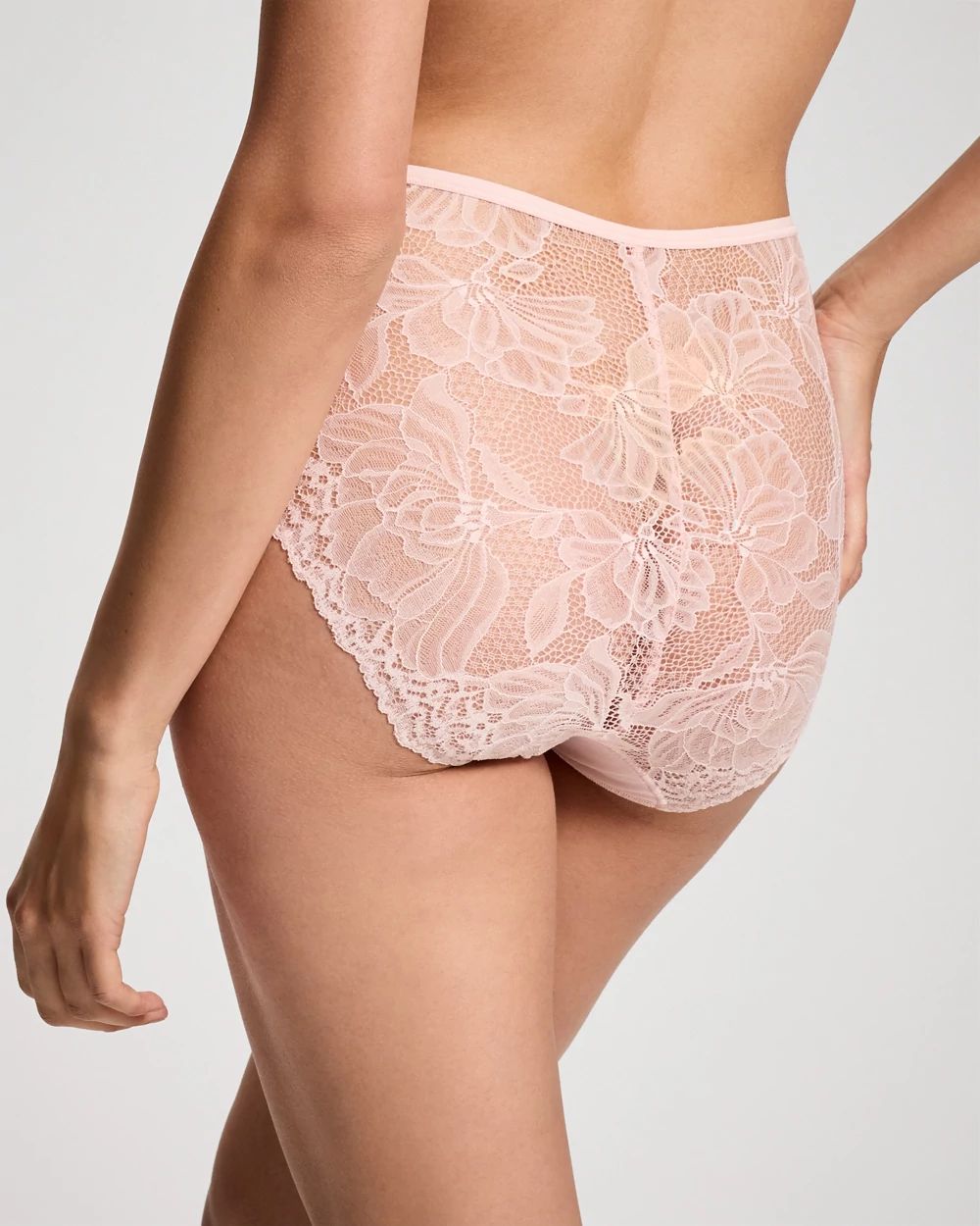 Lace Back High-Leg Panty