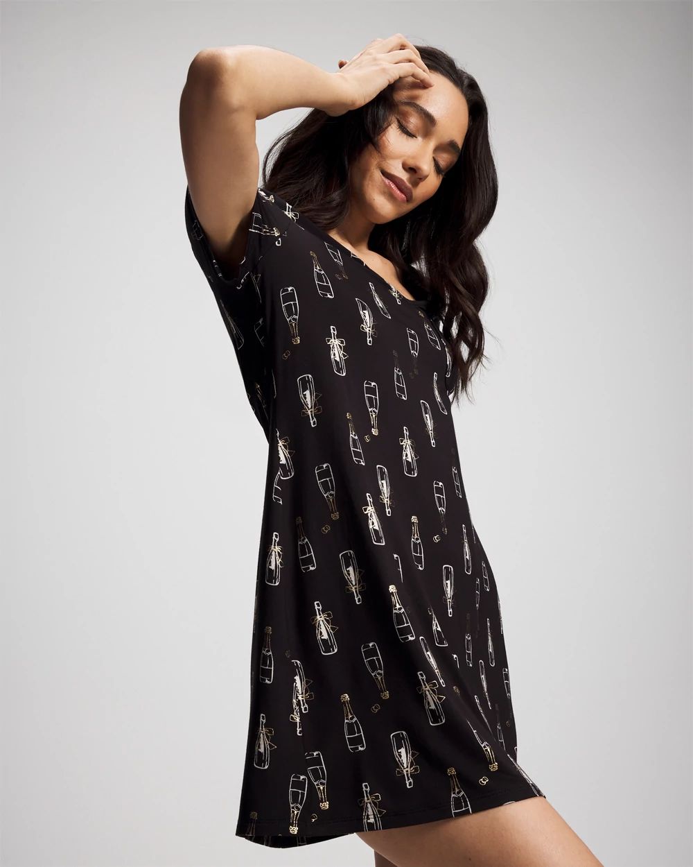 Cool Nights Short Sleeve Sleepshirt