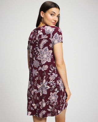 Short Sleeve Sleepshirt click to view larger image.