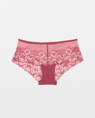 Romantic Lace Hipster Panty click to view larger image.