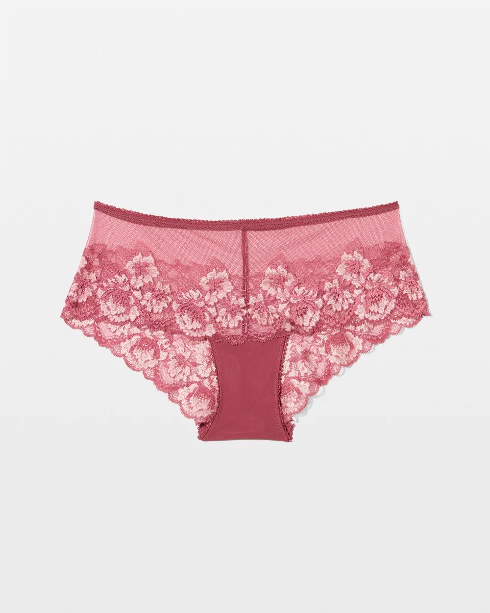 Romantic Lace Hipster Panty click to view larger image.