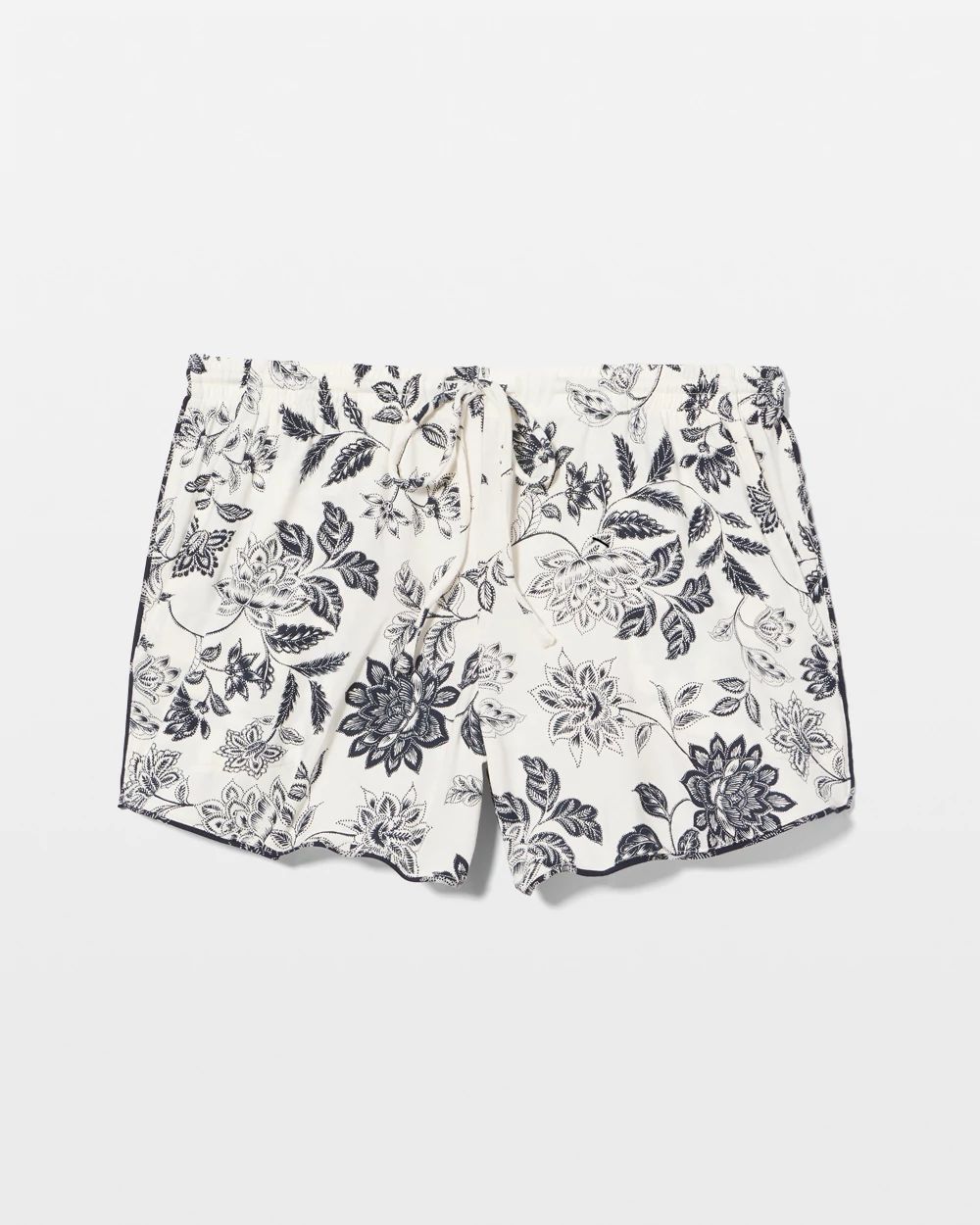 Printed Pajama Shorts click to view larger image.