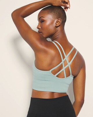 Longline Bra with Strappy Back click to view larger image.