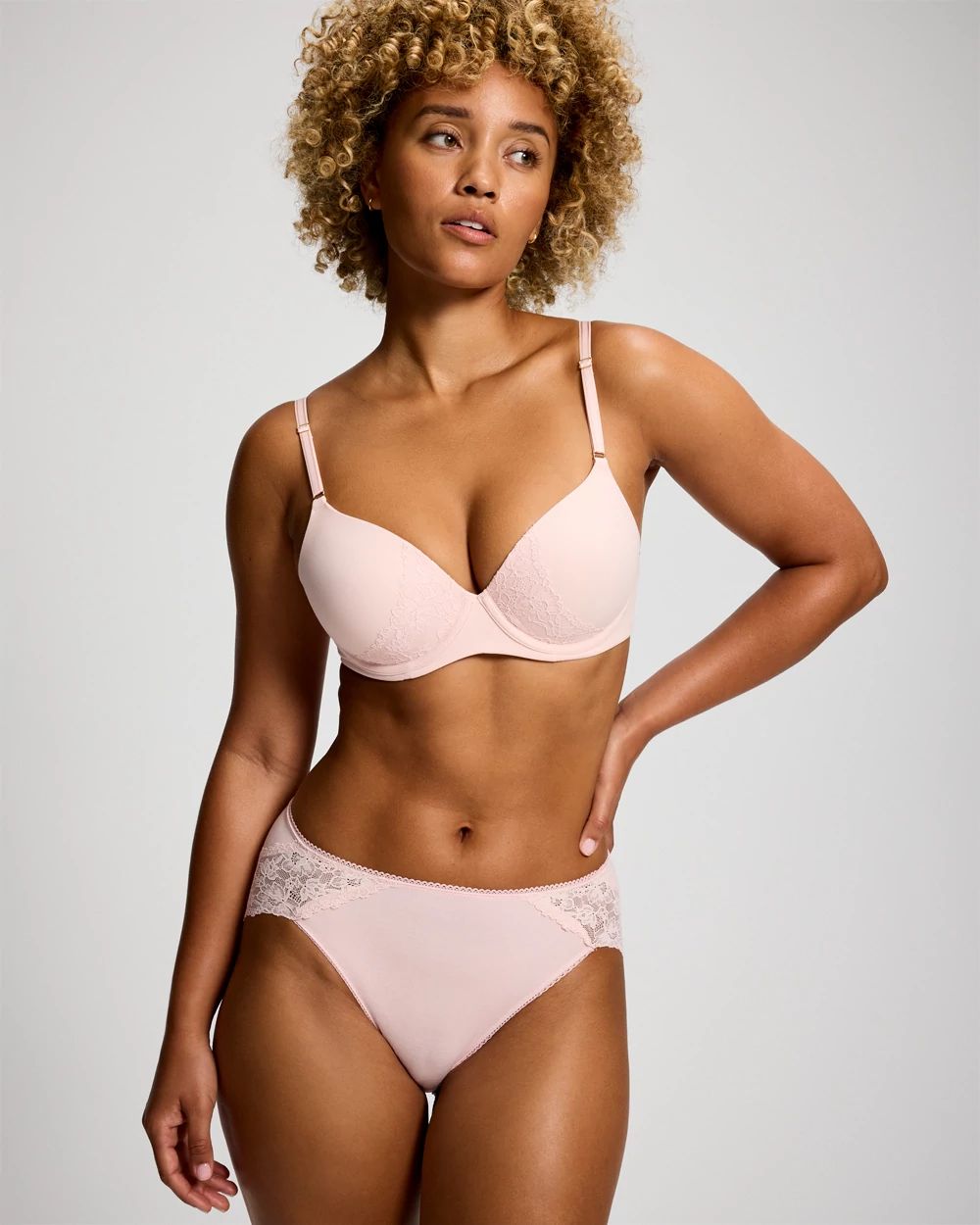 Perfect Coverage Lace Back Bra