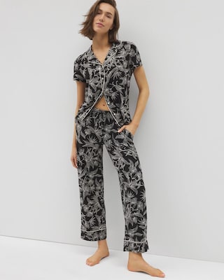Printed Pajama Pants