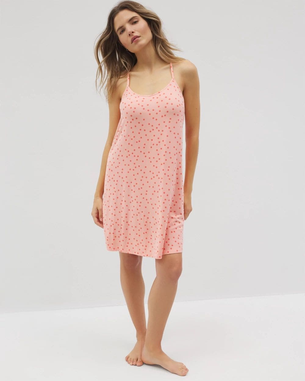 Cool Nights Strappy Sleepshirt