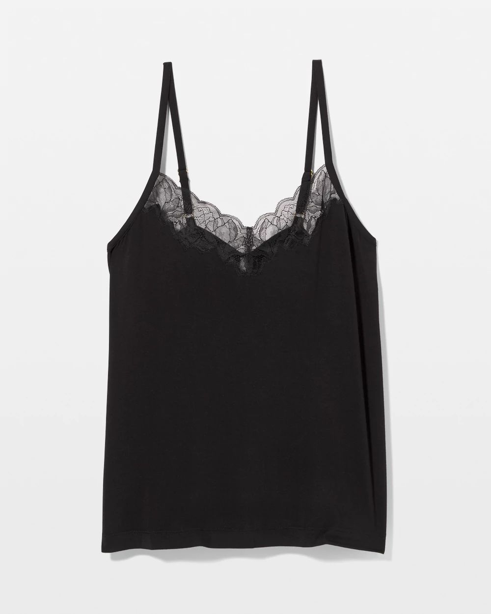 Cool Nights Lace-Trim Pajama Cami