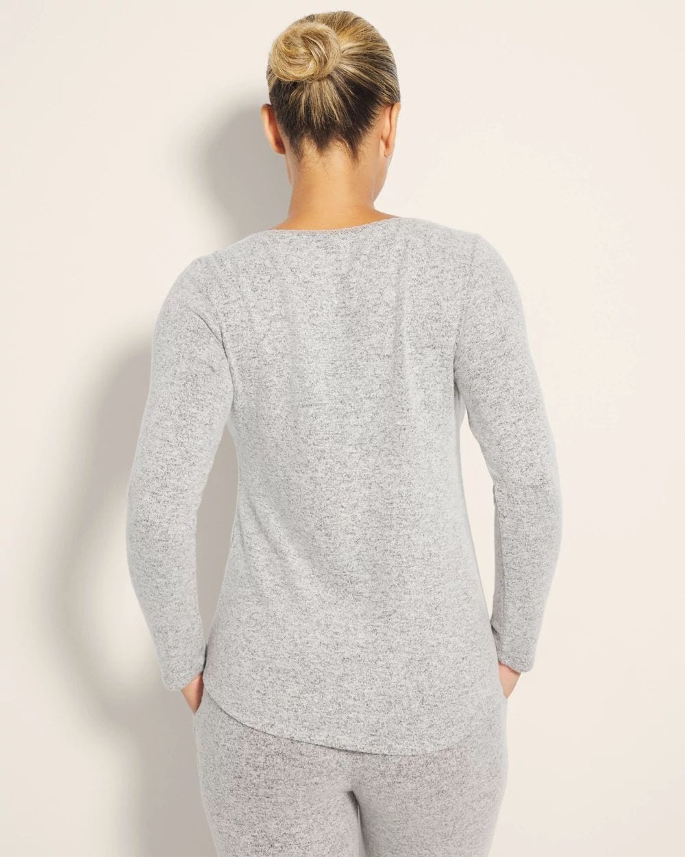 Cozyluxe Long-Sleeve Pajama Top