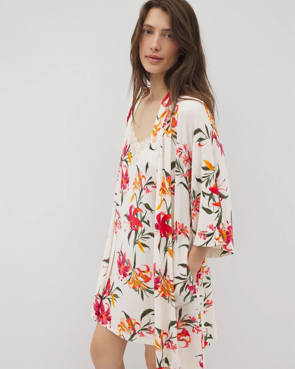 Cool Nights Short Robe