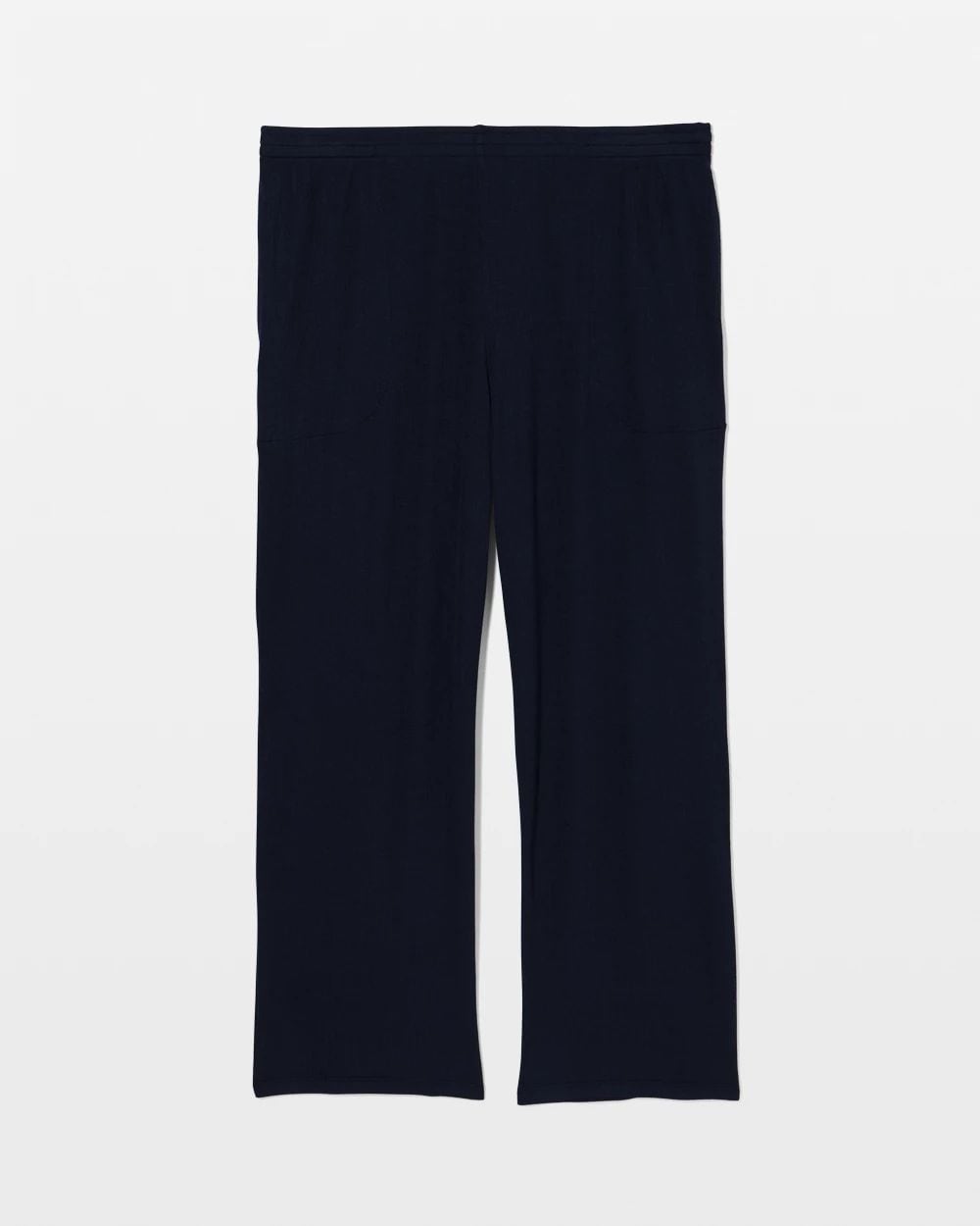 Lightweight Rib Knit Crop Pajama Pants click to view larger image.