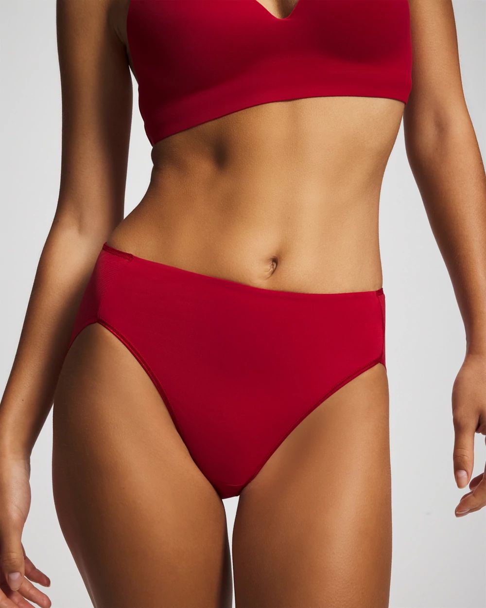 Vanishing Tummy High-Leg Brief Panty