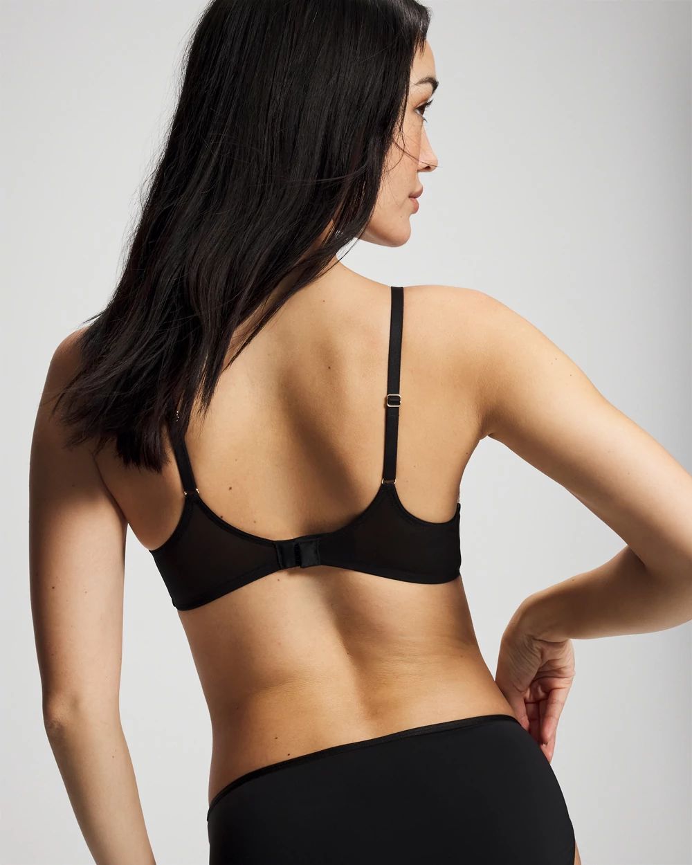 Tattoo Embroidered Perfect Coverage Bra click to view larger image.