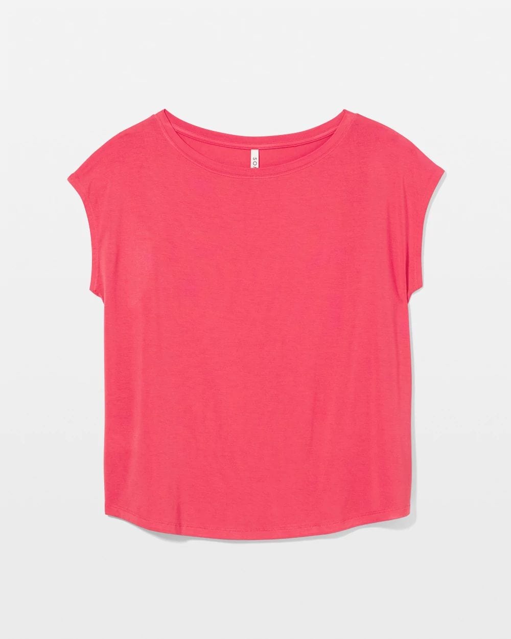 Short Sleeve Boat Neck Top click to view larger image.