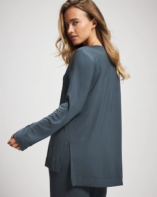 Long Sleeve Pajama Tee click to view larger image.