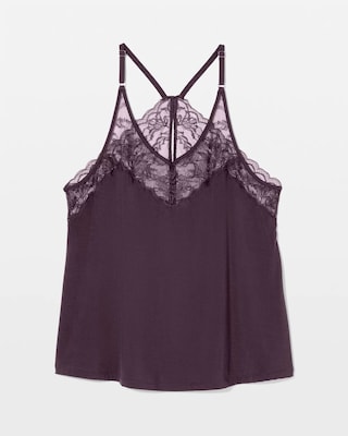 Lace Pajama Cami click to view larger image.