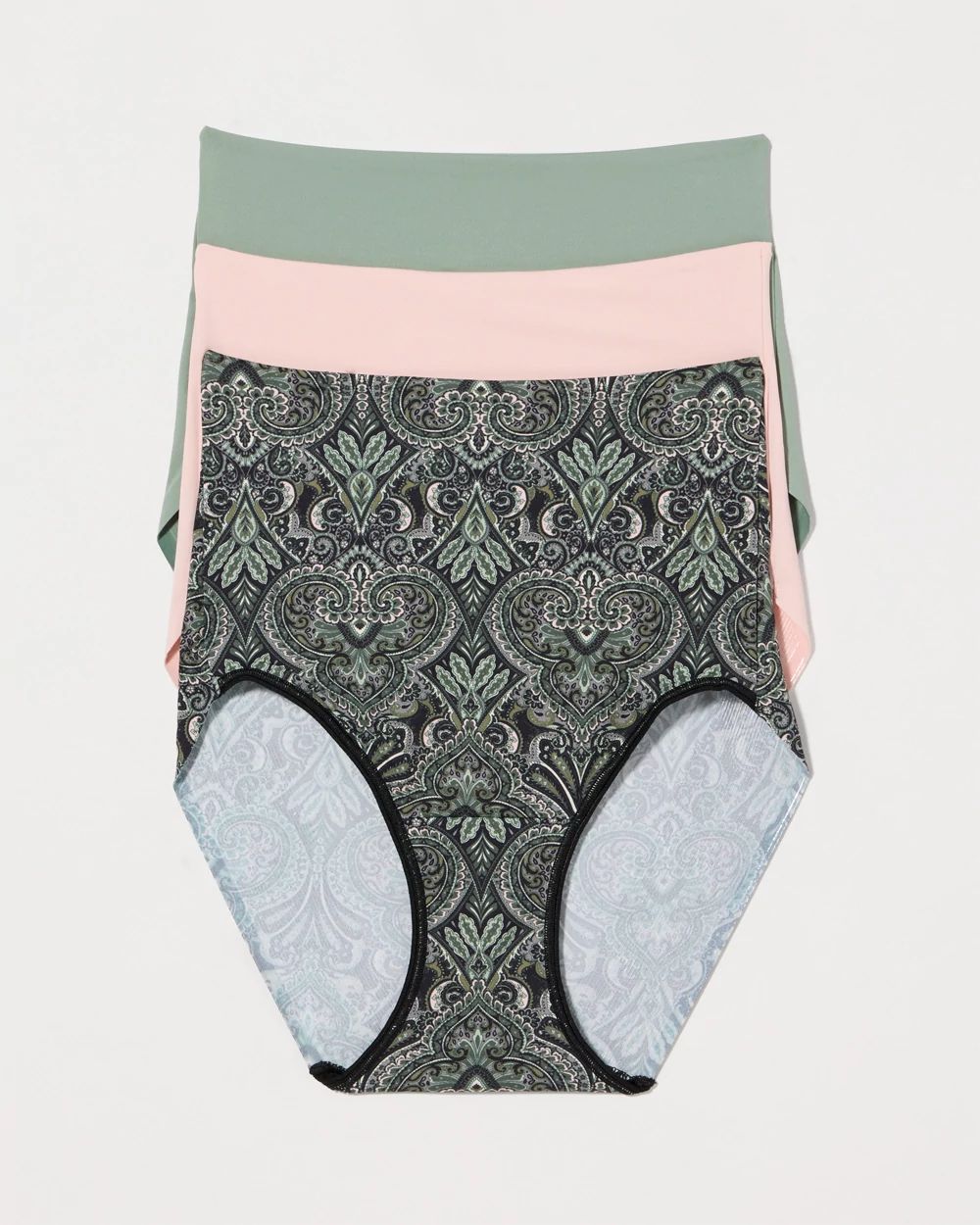 Tummy High-Waist Brief Panty 3 Pack